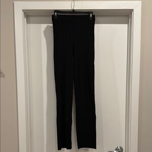 Cotton Citizen Black Straight Leg Pants